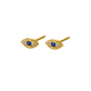 Sterling Silver Evil Eye Earrings Studs