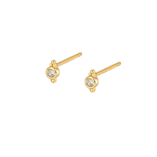 Sterling Silver Stella Earring Studs