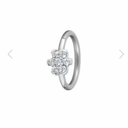 Blair Flower Silver
