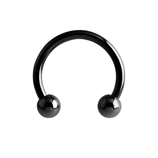 Black Horseshoes 14 Gauge