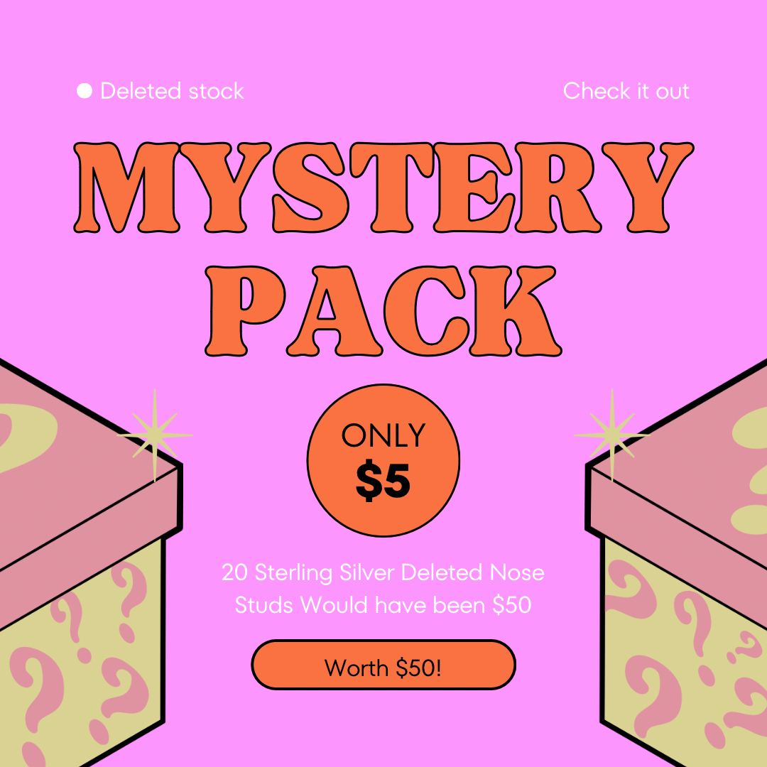 Mystery Nose Stud Pack 20pcs