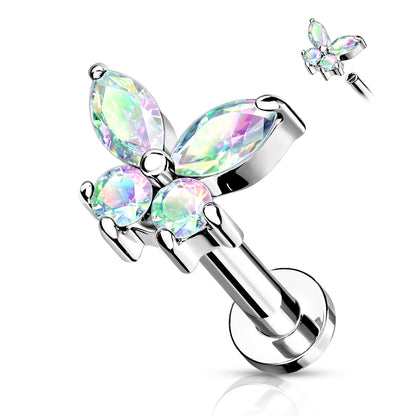 Butterfly Colours Silver