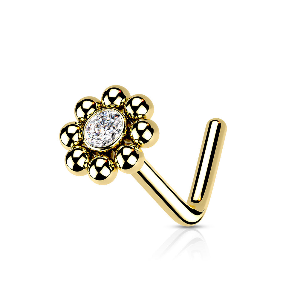 Laura Surgical Steel Stud