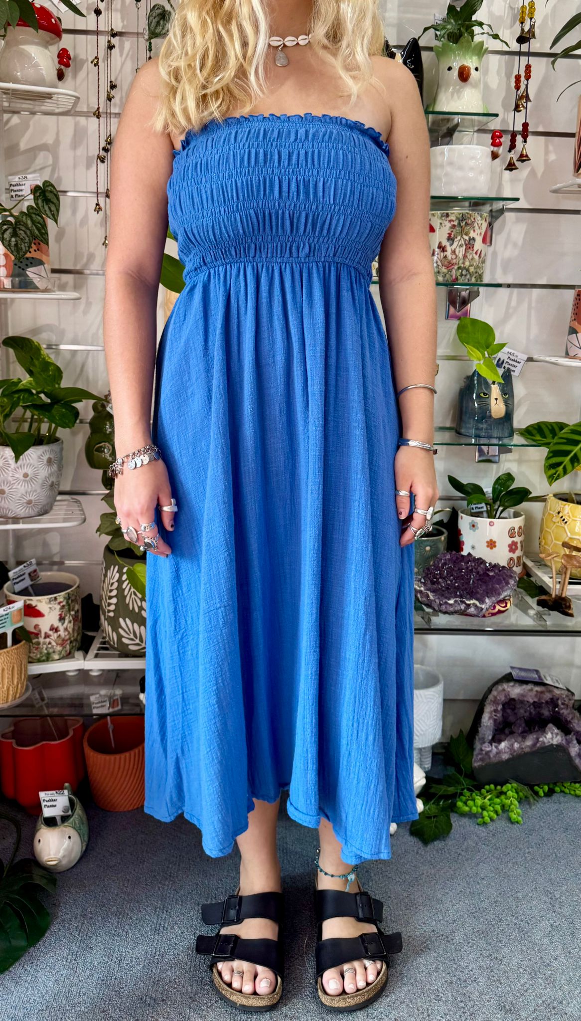 Maddy Dress Blue