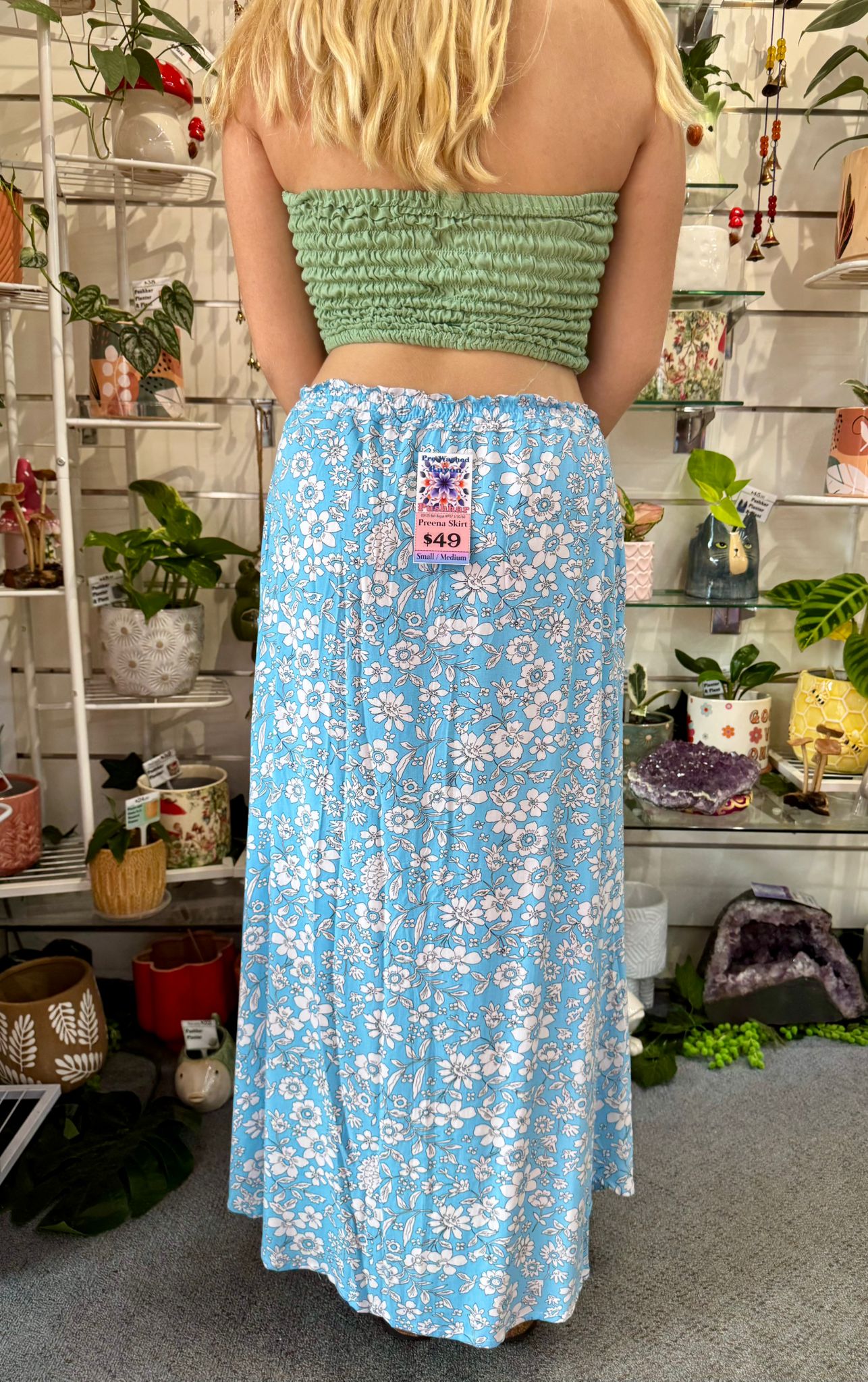 Preena Skirt Blue