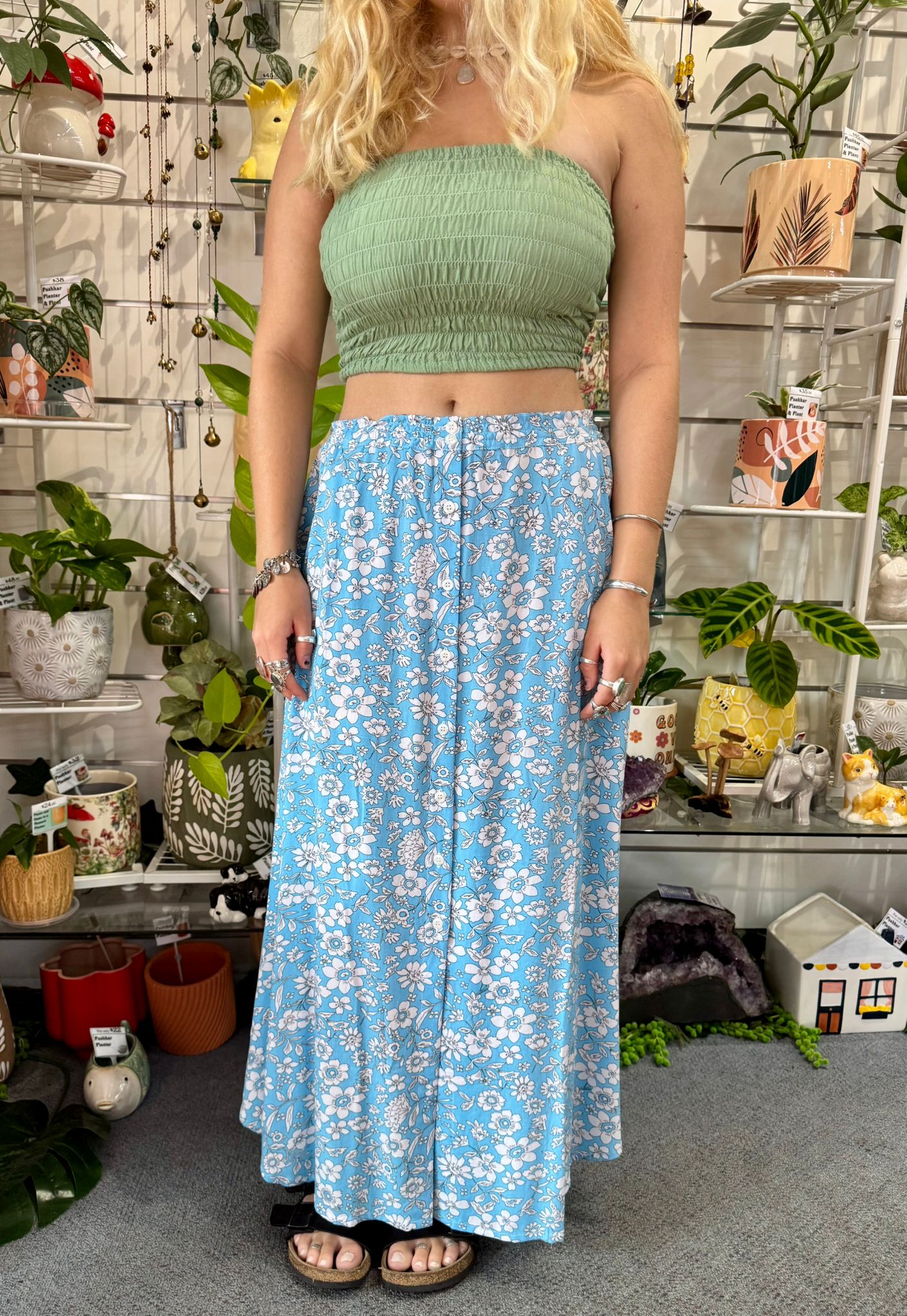 Preena Skirt Blue