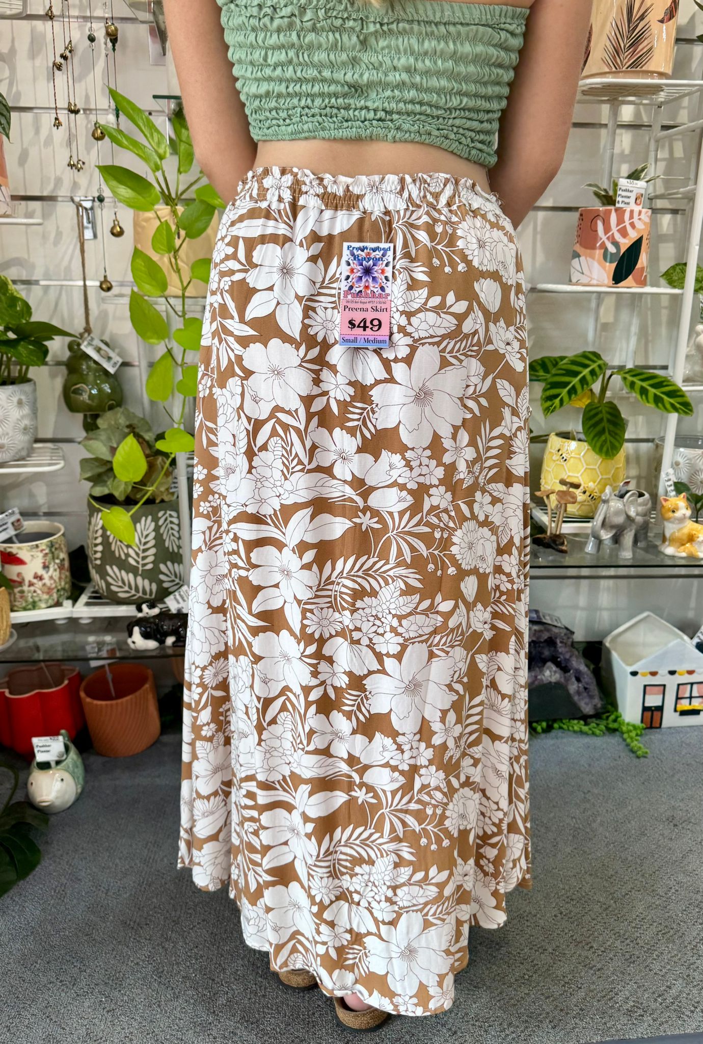 Preena Skirt brown
