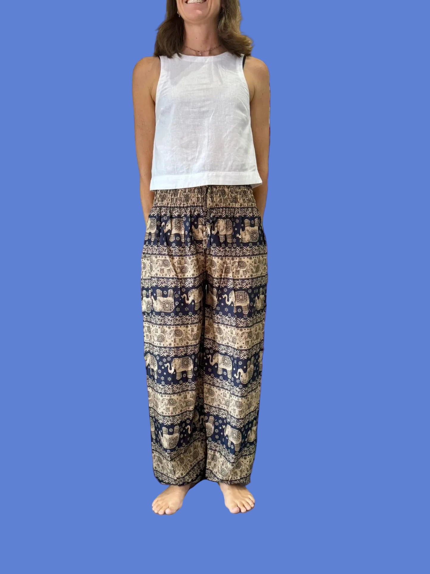 Aladin Pants Blue