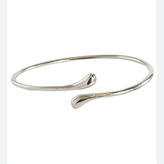 Droplet Cuff Silver