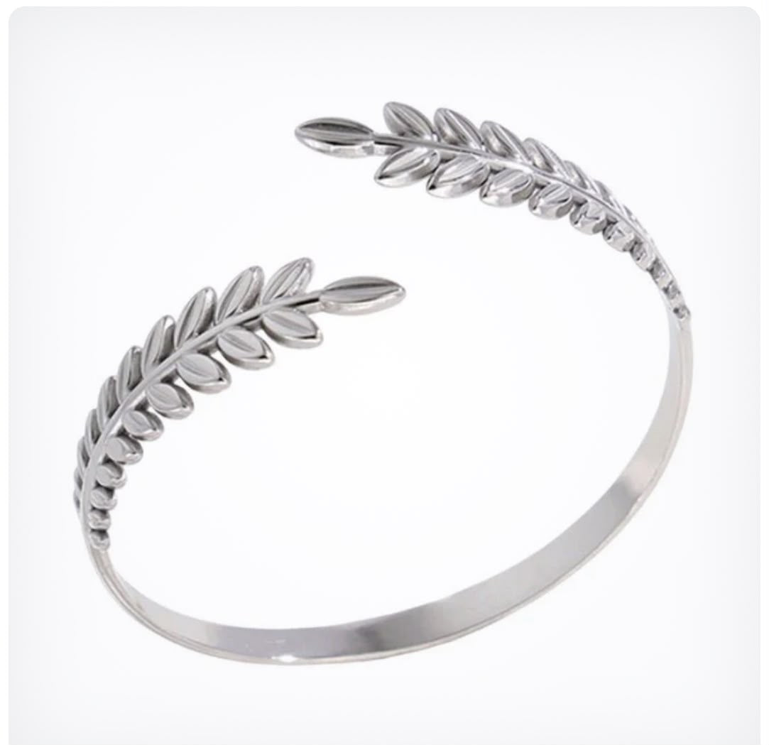 Fern Cuff Silver