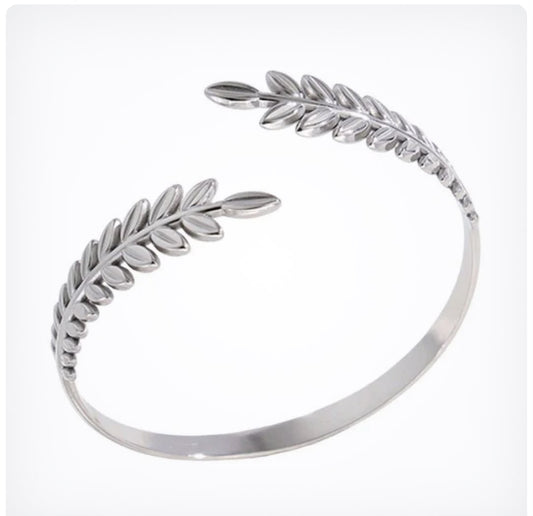 Fern Cuff Silver