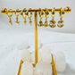 Gold Octopus Earrings