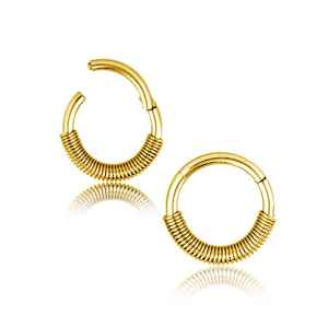 Wire wrapped Gold