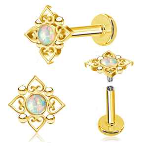 Filigree Square Gold