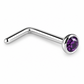 Peridot Surgical Steel Stud