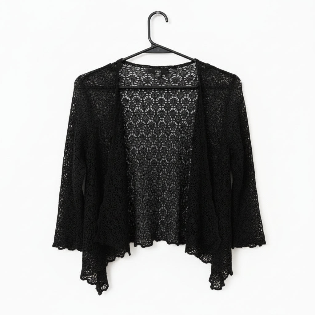 Black knitted Cardigan