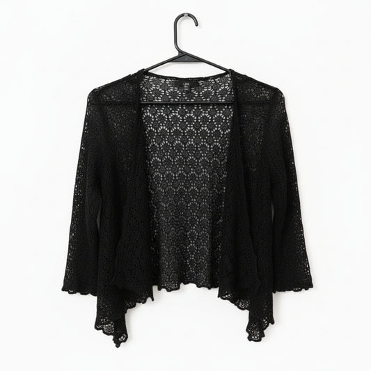 Black knitted Cardigan