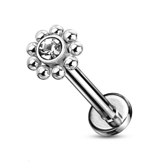 Round Dots Silver