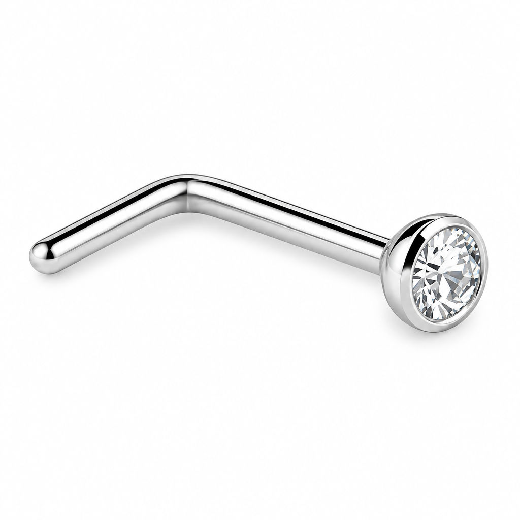 Violet Surgical Steel Stud