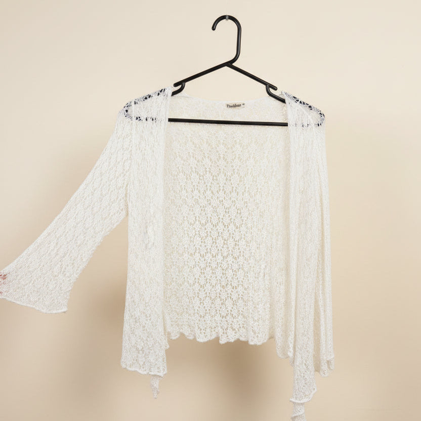 White knitted Cardigan