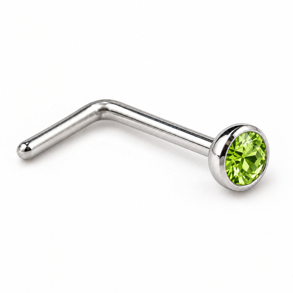 Violet Surgical Steel Stud