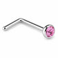 Peridot Surgical Steel Stud