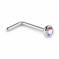 Peridot Surgical Steel Stud