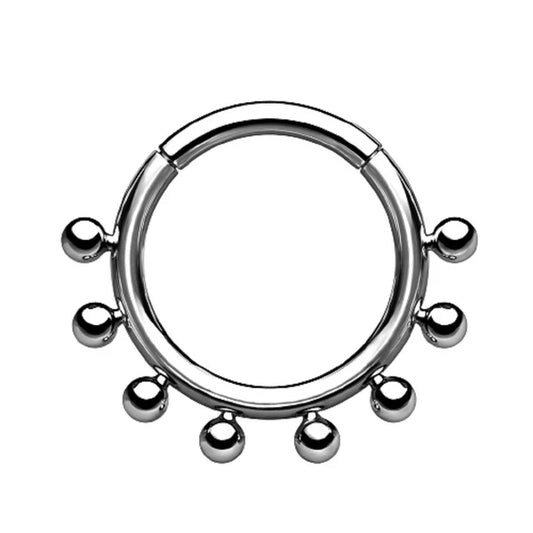 Titanium Dots Silver