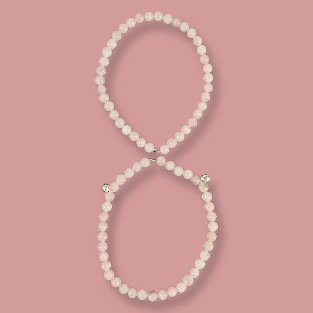 Rose Quartz Anklet