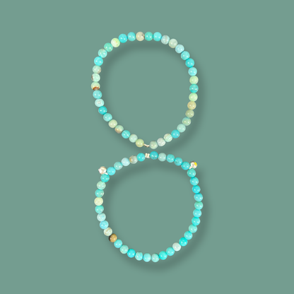 Agate Dyed Turquoise Anklet