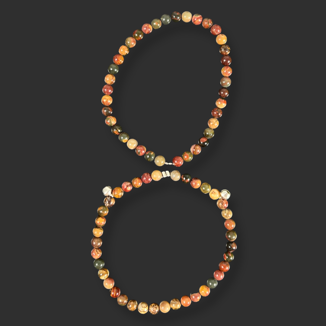 Picasso Jasper Anklet