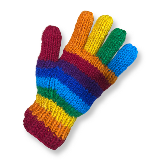 Rainbow Gloves