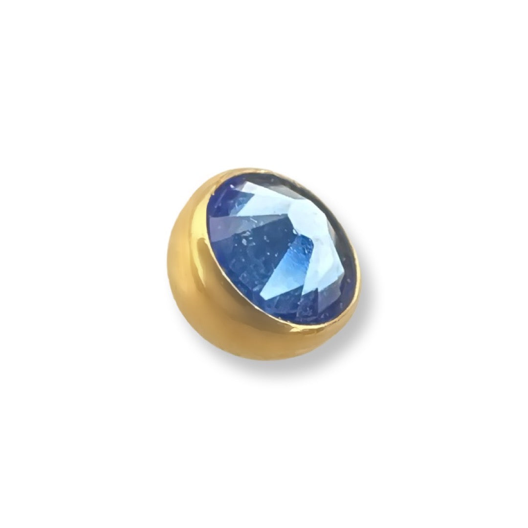 Sapphire Gold Flat 16 Gauge