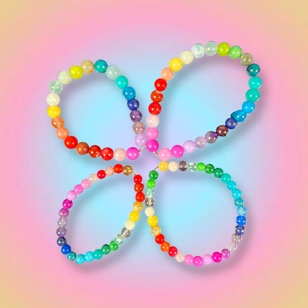 Rainbow Beads Bracelet