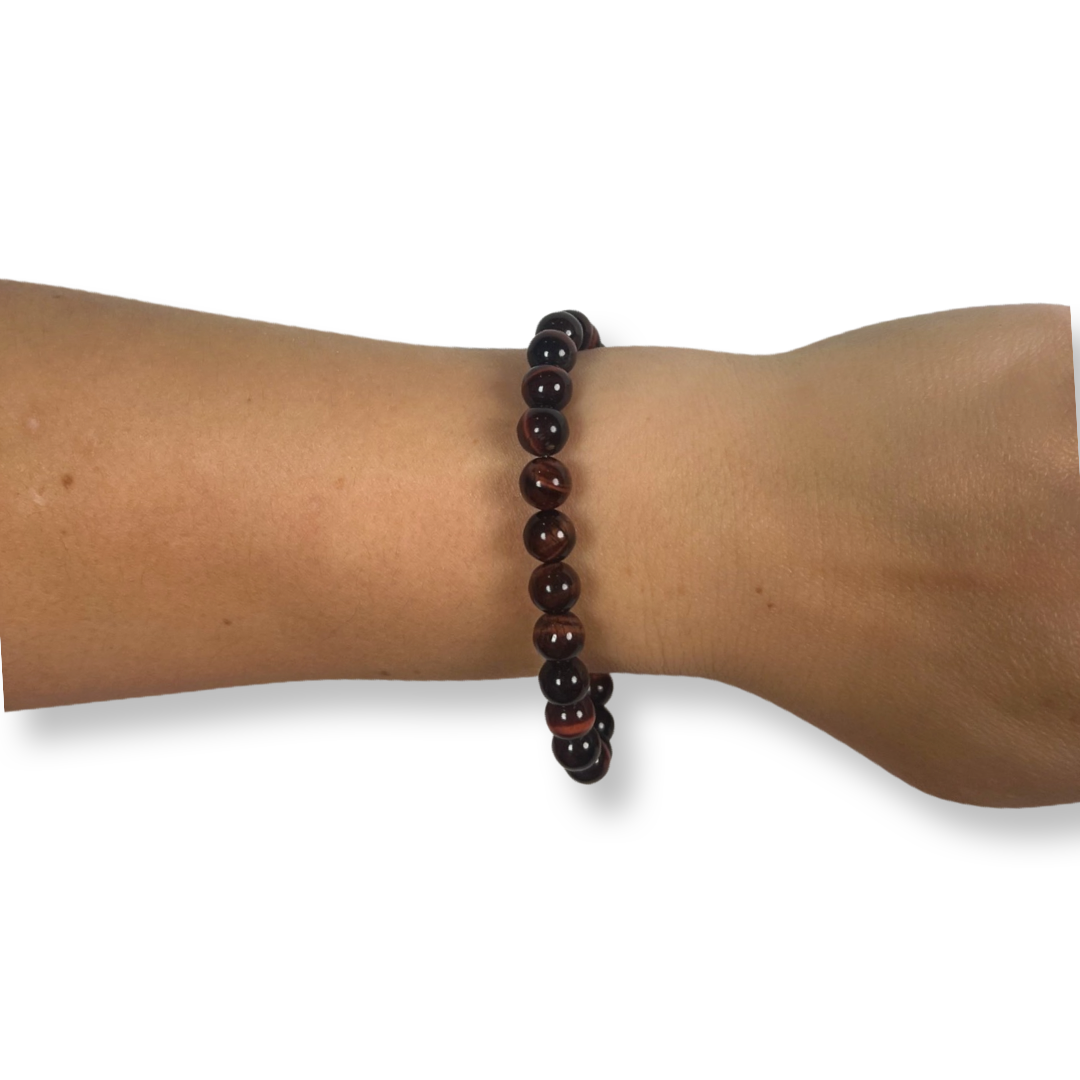 Tigers Eye Red Bracelet