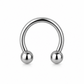Silver Horseshoes 16 Gauge