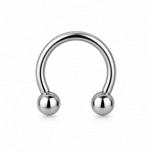 Silver Horseshoes 16 Gauge